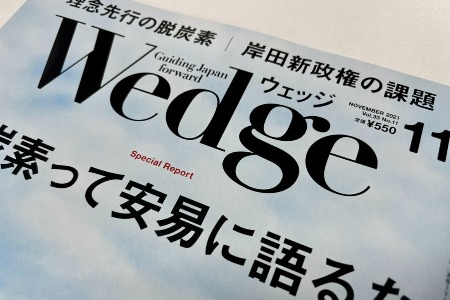 Wedgeにて、代表保手濱の連載第8回が掲載されました。